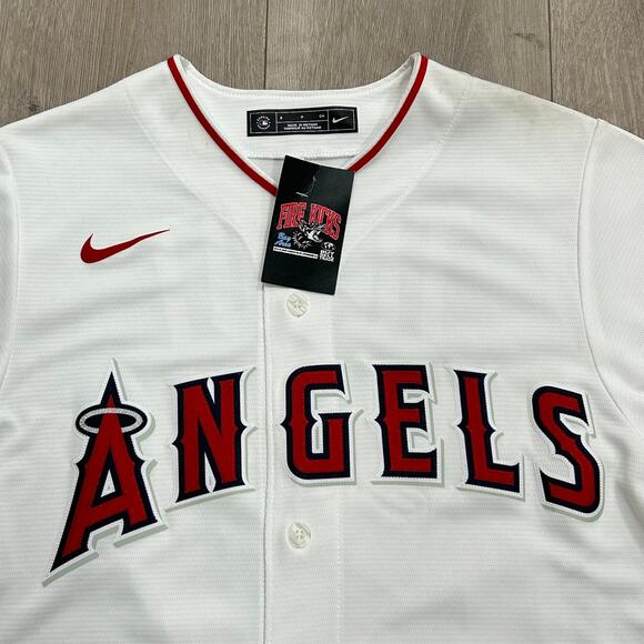 Nike Mike Trout 27 Los Angeles Angels Home Jersey Size Small S B4 - Picture 2 of 10